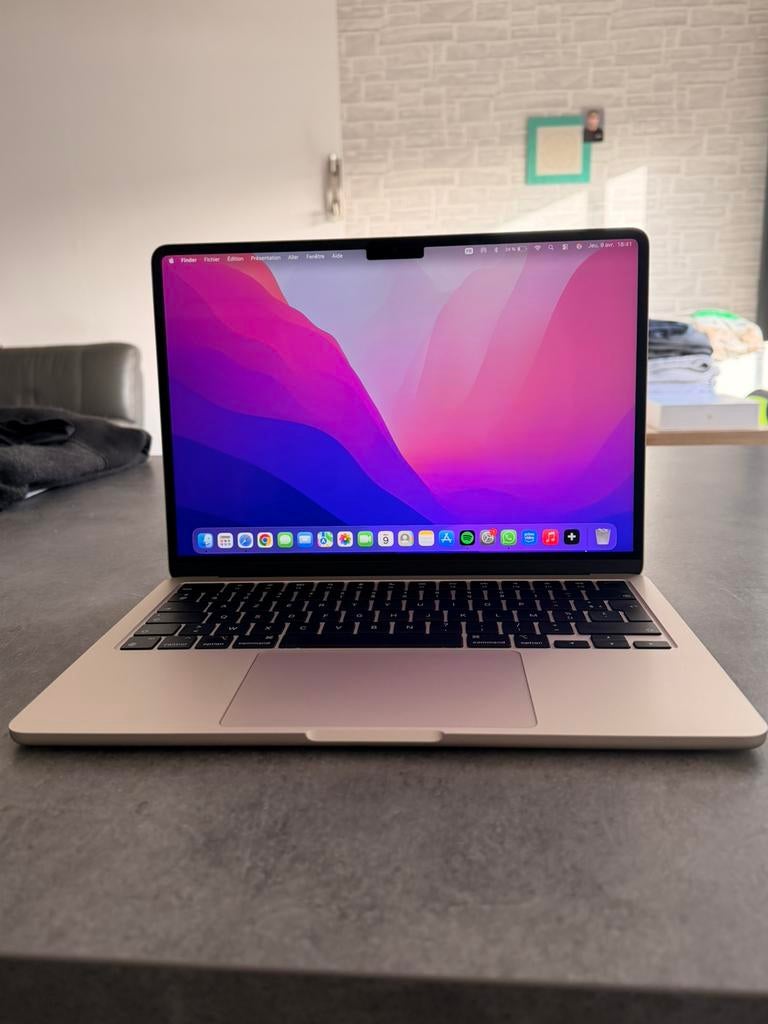 MacBook Air M2 / 16Go de RAM / 256GB SSD, Computers en Software, Apple Macbooks, Zo goed als nieuw, MacBook, Ophalen of Verzenden