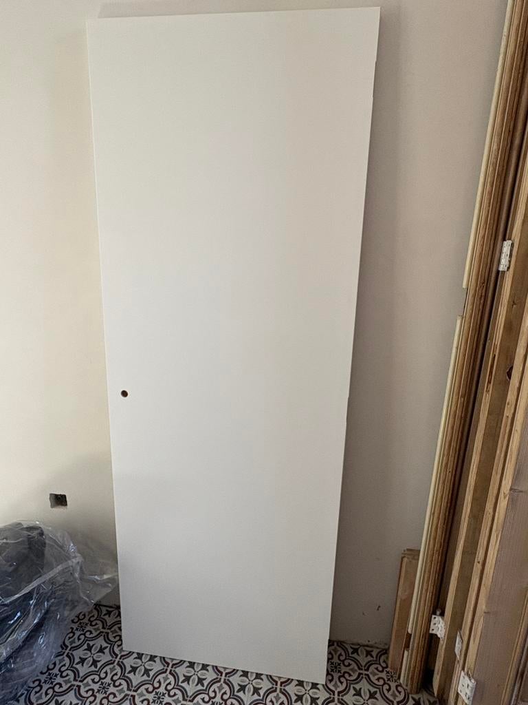 Tubespaan schilderdeur 211x78 nieuw, Doe-het-zelf en Bouw, Deuren en Vliegenramen, Ophalen, Minder dan 80 cm, Binnendeur, Nieuw