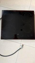 AEG inductiekookplaat 60cm, Elektronische apparatuur, Kookplaten, Ophalen, Zo goed als nieuw