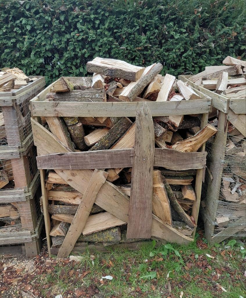 Bois de chauffage. Seulement du chêne sec !, Jardin & Terrasse, Bois de chauffage, Enlèvement ou Envoi, Chêne