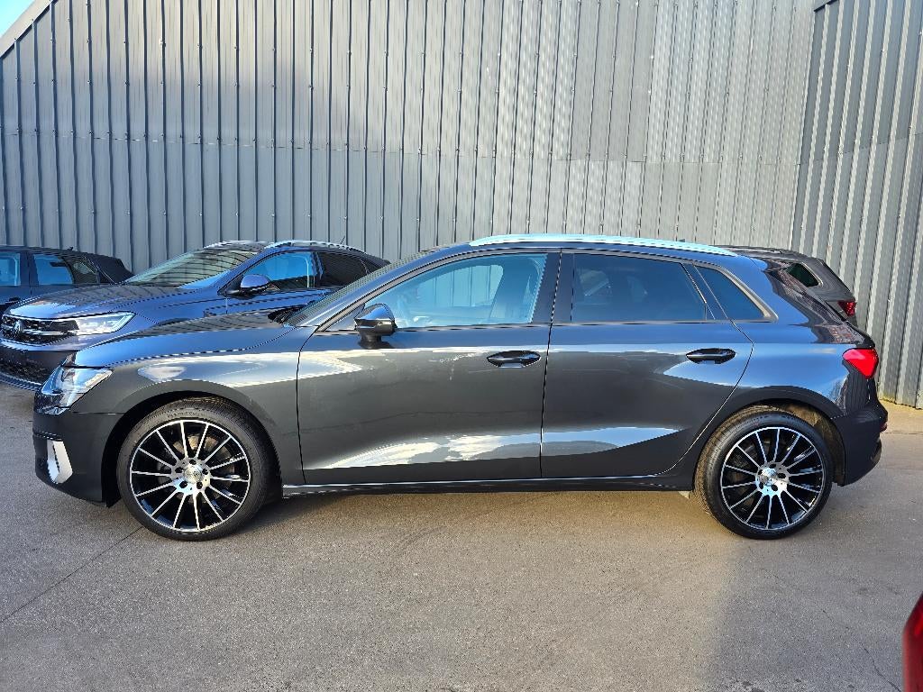 ✔AUDI A3 30TFSi Sport Advanced 2021 Euro6❕ Apps,..., Auto's, Audi, Stof, Bedrijf, 5 deurs, 3 cilinders