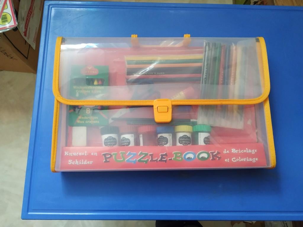 knutsel en schilder tasje splinternieuw set voor kinderen, Ophalen of Verzenden, Nieuw, Knutselen