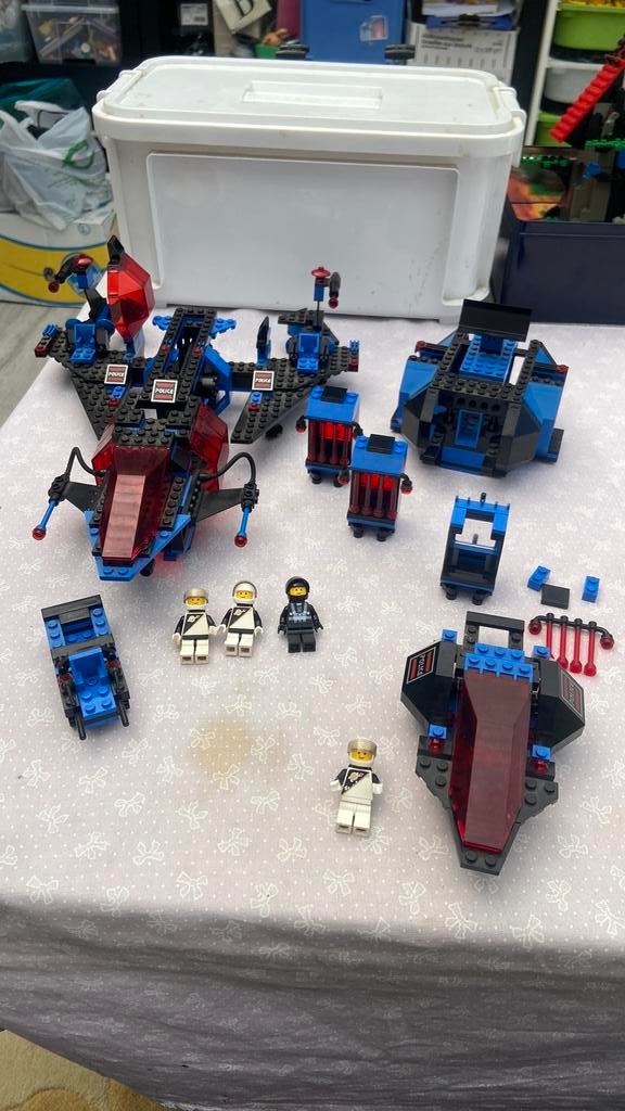 Lego 6886 et 6986 Commandant de mission, Enlèvement ou Envoi, Lego, Ensemble complet, Accessoires inclus