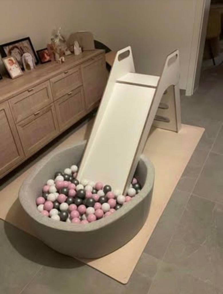 Misioo glijbaan en ballenbad, Kinderen en Baby's, Ophalen, Gebruikt, Babygym