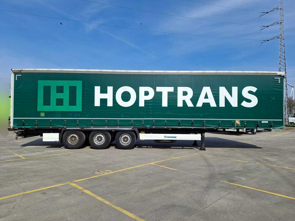 2018 Krone SD trailer schuifzeil - 3 assig - 39T, Auto's, Overige brandstoffen, Bedrijf, Aanhangers en Opleggers, Te koop