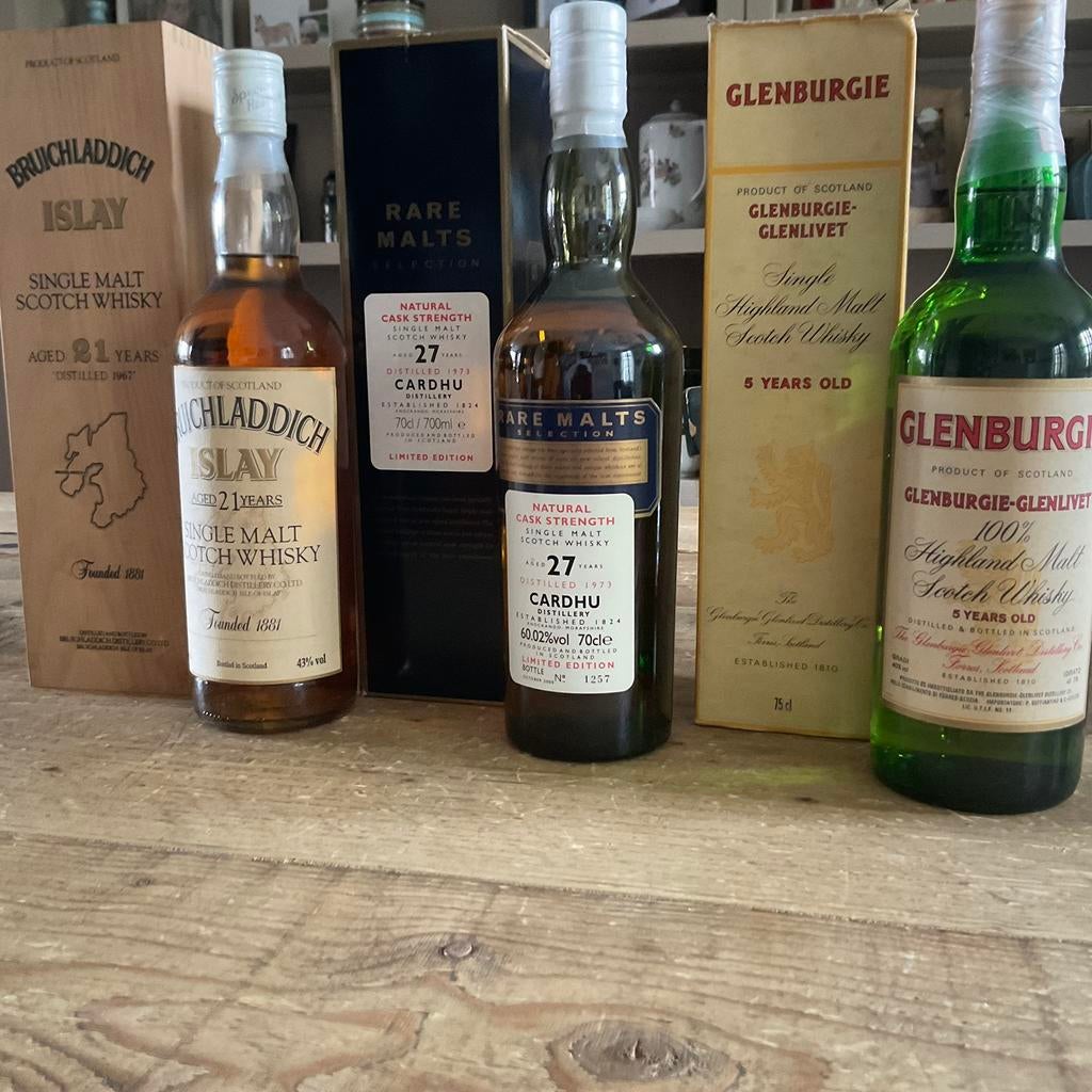 Exclusieve single malt whisky, Ophalen, Zo goed als nieuw