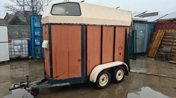 Paarden trailer - remork - aanhangwagen (Mtm 1000kg), Auto diversen, Auto-accessoires, Ophalen