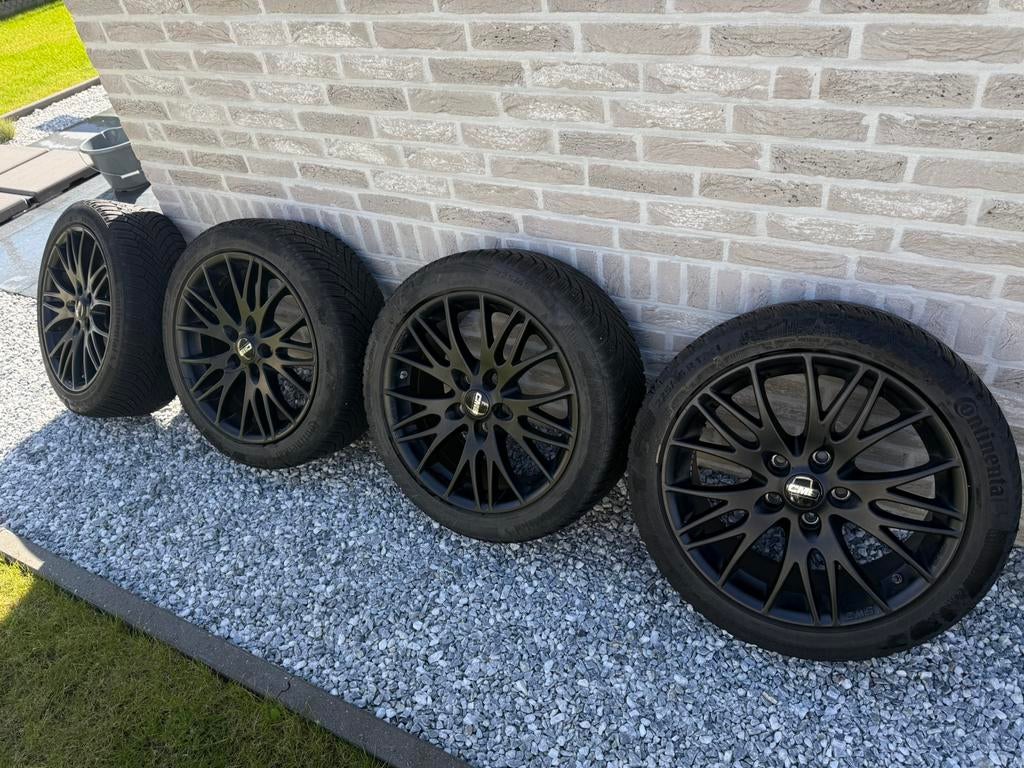 17” CMS velgen + Continental WinterContact TS860 225/45R17, Autos : Pièces & Accessoires, Pneus & Jantes, Pneu(s), Pneus hiver