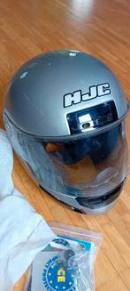 Casque intégral HJC taille 50, gris, Seconde main, XXS, Enlèvement ou Envoi, HJC