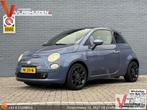 Fiat 500 0.9 TwinAir | Leder | Airco |, Auto's, Fiat, Zwart, Blauw, Bedrijf, Handgeschakeld
