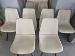 8 chaises de salle à manger en bon état, Maison & Meubles, Chaises, Enlèvement, Blanc, Cuir, Cinq, Six Chaises ou plus