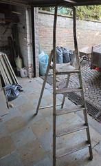 Échelle en aluminium avec plateforme de 180 cm, Enlèvement, Utilisé, Échelle, Moins de 2 mètres