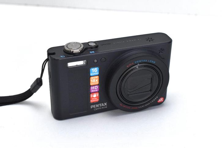 TOP PENTAX Digitale Camera -  Optio RZ18 | 16MP - 18x Zoom, Audio, Tv en Foto, Fotocamera's Digitaal, Zo goed als nieuw, Compact