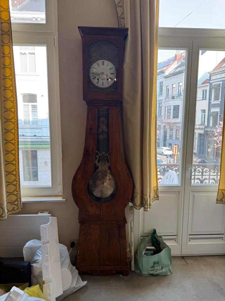 Horloge Comtoise Ancienne – Style Violon – Fonctionnelle, Antiquités & Art, Antiquités | Horloges, Enlèvement