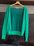mooie groene cardigan/retroprint- Nathalie Vleeschouwer, Ophalen of Verzenden, Maat 42/44 (L)