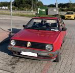 Volkswagen Golf 2 1.3 - Gekeurd met origineel dakrek, Autos, Rouge, Achat, Boîte manuelle, 5 places