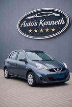 Nissan micra• 40 800 km•garantie•2017•benzine•car-pass, Auto's, Voorwielaandrijving, Stof, 4 cilinders, 5 deurs