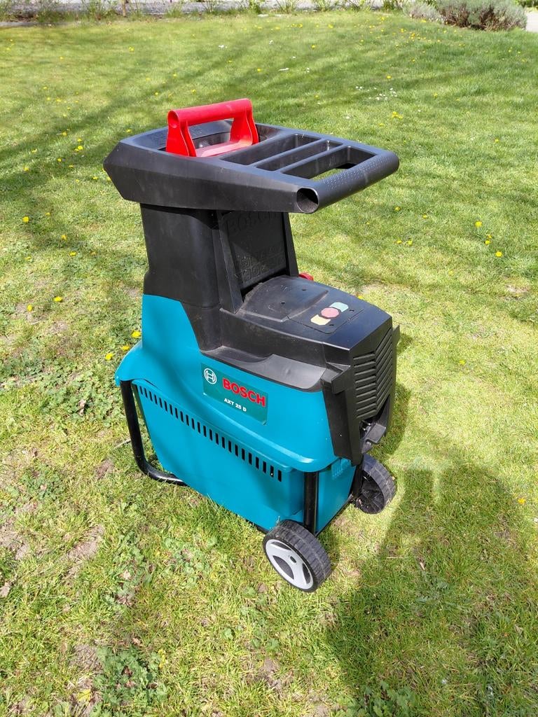 Bosch hakselaar, Ophalen