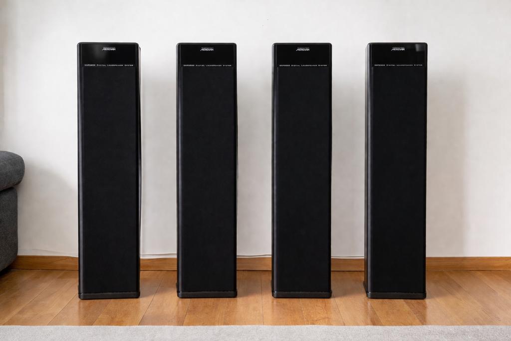 MERIDIAN DSP5500 x4 + HC + Sub + 568 – Système complet, Enlèvement, Comme neuf, Lecteur DVD