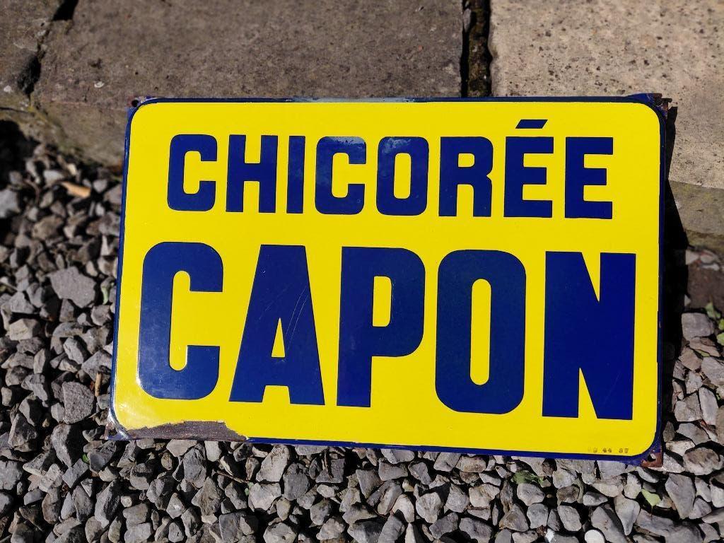 plaque émaillée, Enlèvement ou Envoi, Utilisé, Panneau publicitaire