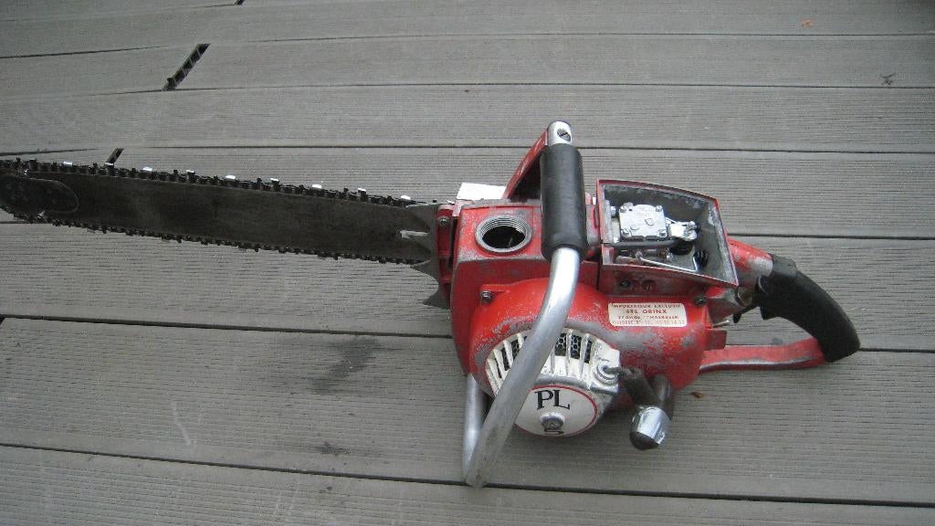 anciennes tronconneuses, Enlèvement, Utilisé