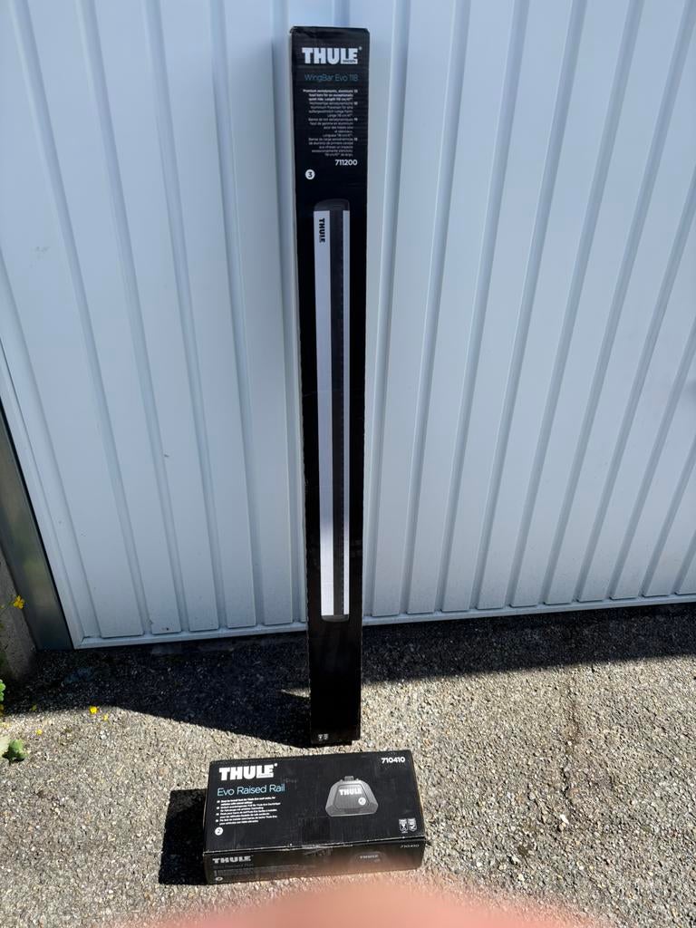 Barres de toit Thule Evo Wingbars, barres de toit ouvertes,, Enlèvement, Neuf