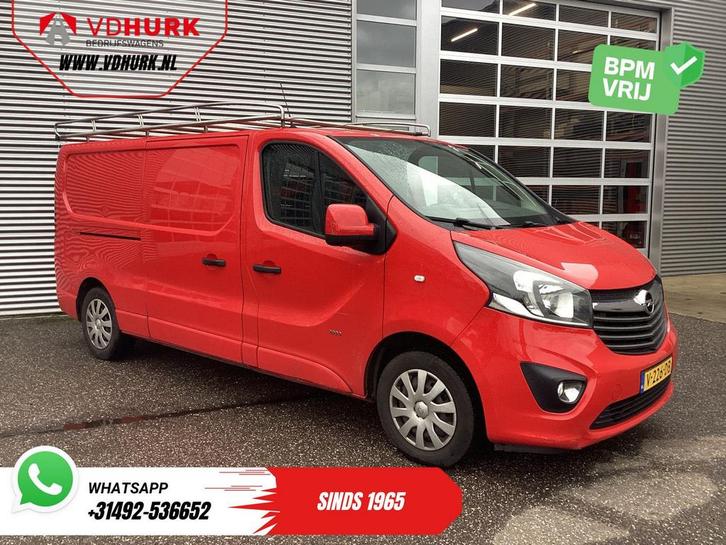 Opel Vivaro 1.6 CDTI 125 pk L2 EXPORT EURO 6/ NL Auto/ Imper, Auto's, Bestelwagens en Lichte vracht, Bedrijf, ABS, Airconditioning