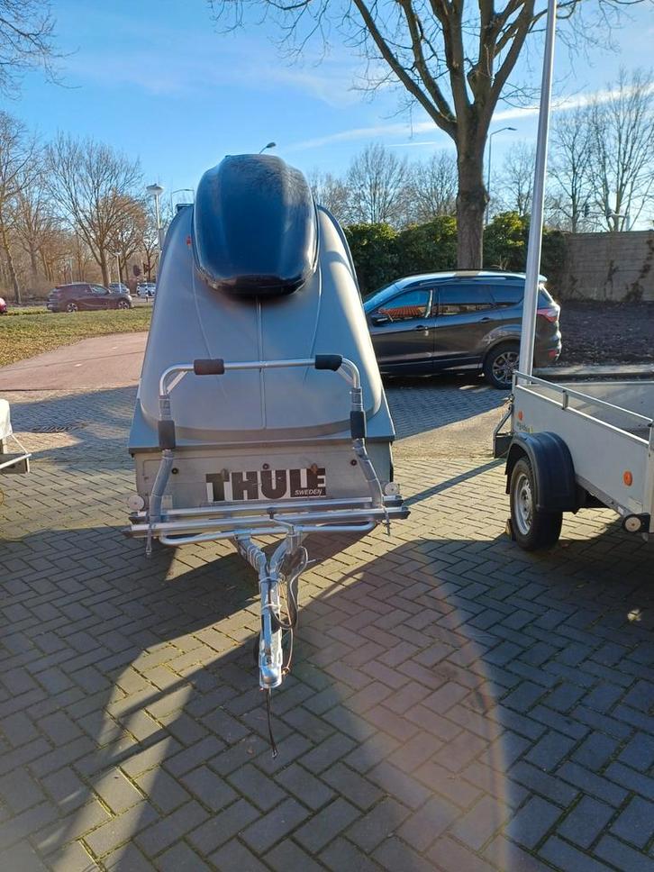 Thule bagagewagen ZGAN, 4 seizoenen banden 2024, Autos : Divers, Remorques, Enlèvement