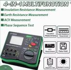 Testeur résistance de terre, isolation multifonction, 4en1, Enlèvement ou Envoi