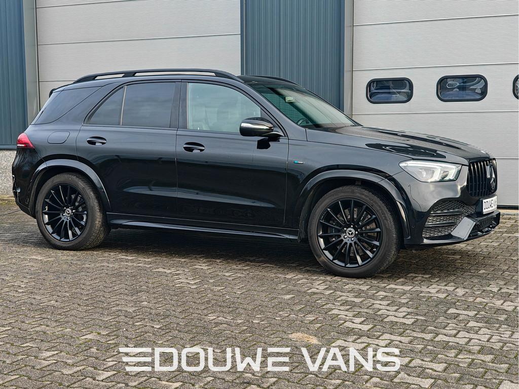 Mercedes-Benz GLE 350de Burmester Night 360 Graden Camera Tr, Auto's, Gebruikt, 4 cilinders, GLE, Zwart