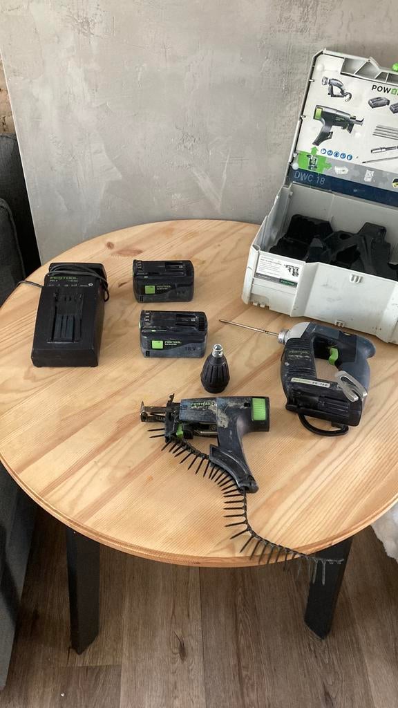 Festool dwc-4500 li 5,2 plus, Ophalen, Zo goed als nieuw