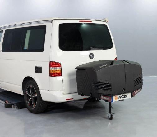 Trekhaak V3 zwarte bagagebox voor verhuur, Auto diversen, Dakkoffers, Ophalen of Verzenden, Zo goed als nieuw