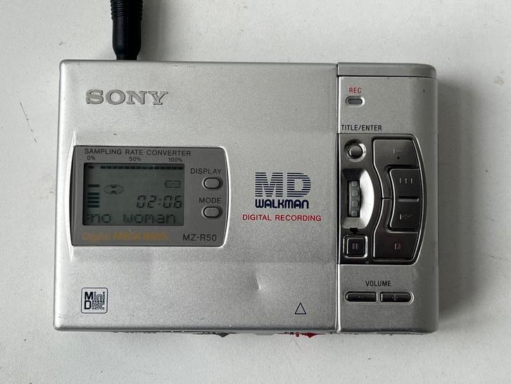 Sony MZ-R50 MiniDisc Collector - Testé  + Disc Bob Marley, TV, Hi-fi & Vidéo, Walkman, Discman & Lecteurs de MiniDisc, Enlèvement ou Envoi