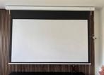 Elektrisch projectiescherm – zo goed als nieuw, Audio, Tv en Foto, Projectieschermen, Ophalen, Elektrisch, Gebruikt