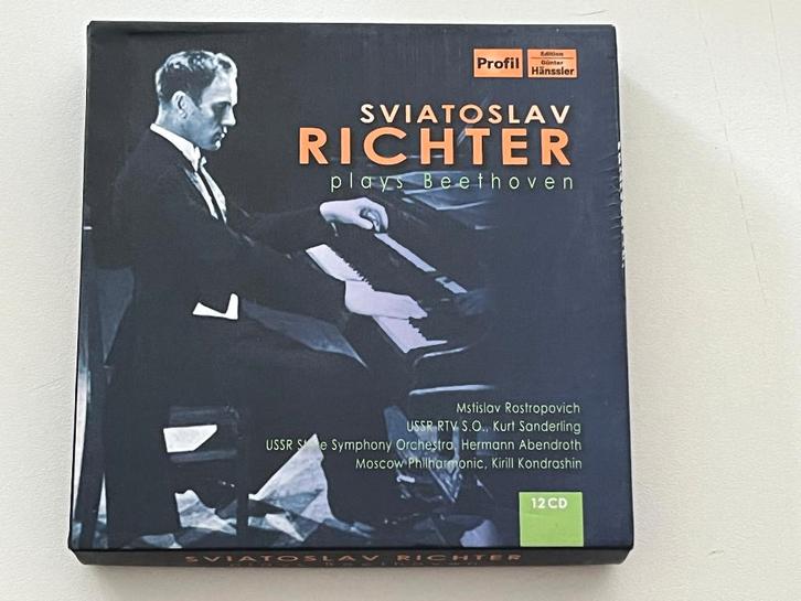 Sviatoslav Richter Plays Beethoven (12-CD), CD & DVD, CD | Classique, Utilisé, Coffret, Enlèvement ou Envoi