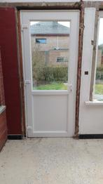Deur PVC - deel raam, Doe-het-zelf en Bouw, Ophalen, Gebruikt, 80 tot 100 cm, 215 cm of meer