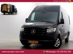 Mercedes-Benz Sprinter 314 CDI 143pk RWD L2H2 Airco/Navi/Cam, Auto's, Parkeercamera, Zwart, Mercedes-Benz, Bedrijf