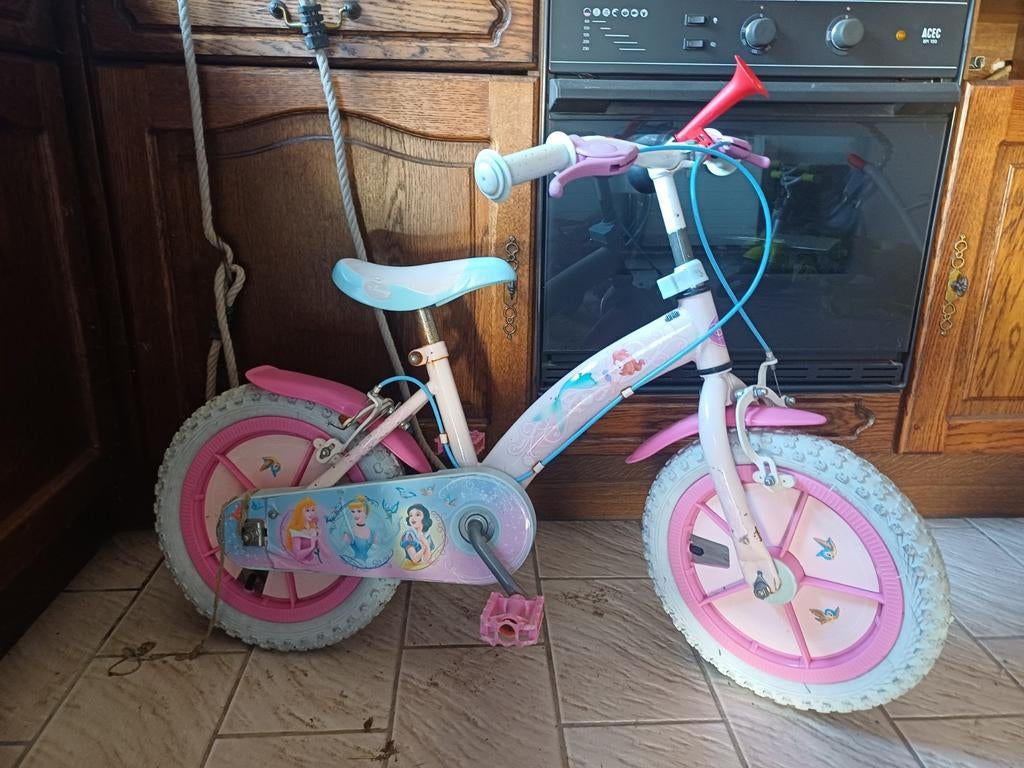 Meisjesfiets, Ophalen, Zijwieltjes