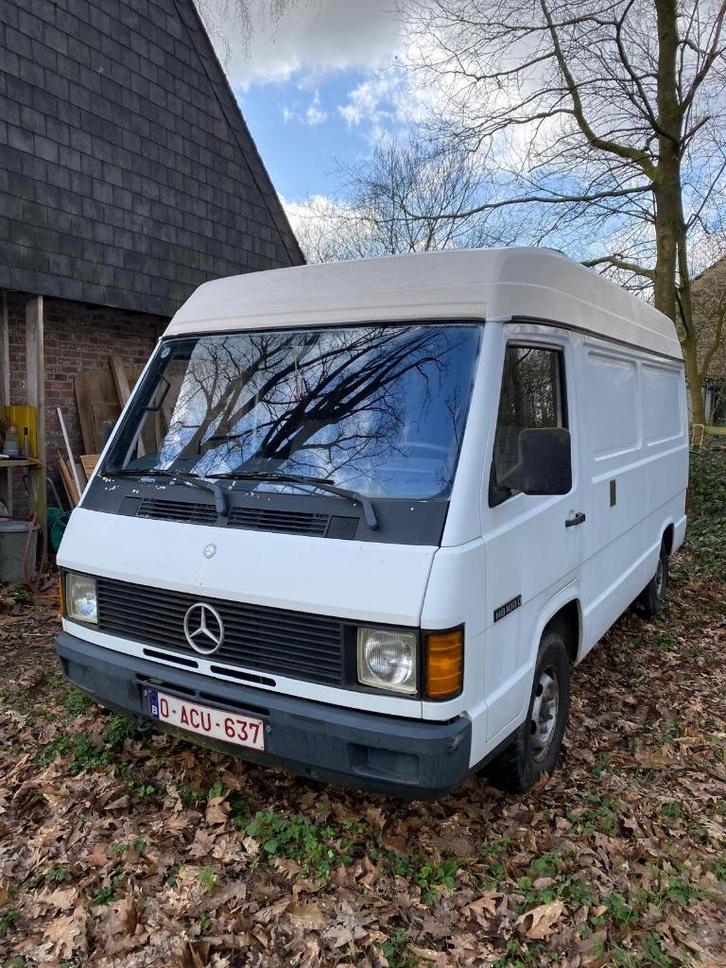 Camper/Kampeerwagen Mercedes 100D, Auto's, Mercedes-Benz, Particulier, Overige modellen, Mistlampen, Radio, Schuifdeur, Trekhaak