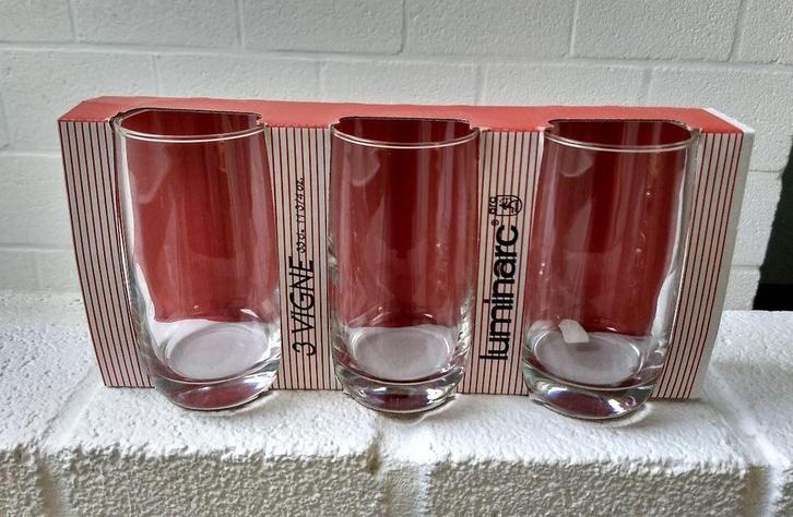 12 nieuwe stevige Luminarc Vigne glazen (water/frisdrank), Huis en Inrichting, Keuken | Keukenbenodigdheden, Nieuw, Ophalen of Verzenden