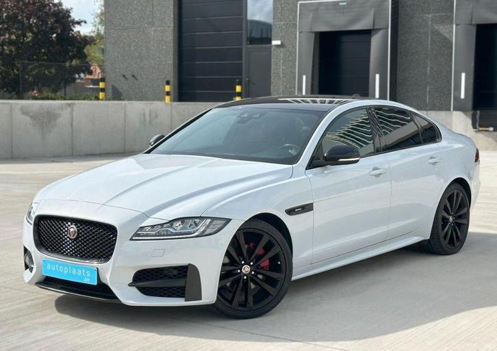Jaguar XF R Sport 2019 Automaat CarPlay Camera 112000km, Auto's, Jaguar, Bedrijf, Te koop, XF, ABS, Achteruitrijcamera, Airbags
