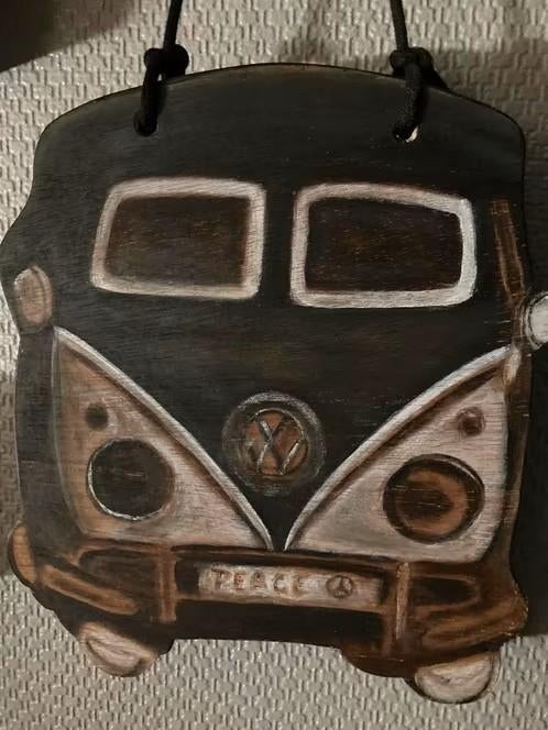 Volkswagen T1 handgeschilderd plakkaat, Ophalen of Verzenden, Zo goed als nieuw