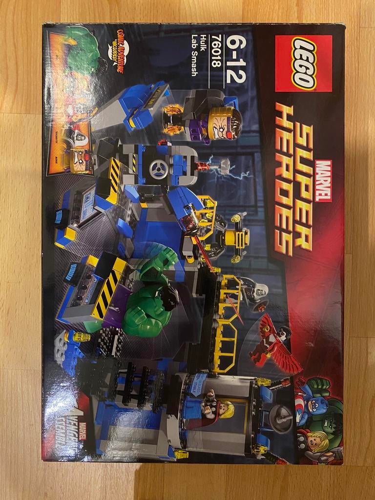 Lego 76018 Hulk lab smash, Enfants & Bébés, Jouets | Duplo & Lego, Instructions incluses, Marvel, Lego, Ensemble complet