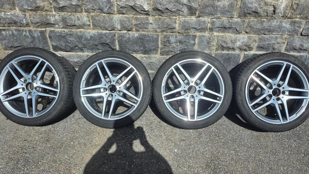 Kit été Mercedes Classe E W212, Pneus et Jantes, 245 mm, Véhicule de tourisme, Pneus été