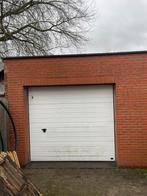 Sectionale garagepoort, motor novoferm, RAL 9016, Doe-het-zelf en Bouw, Ophalen, Gebruikt, 200 cm of meer, Wit