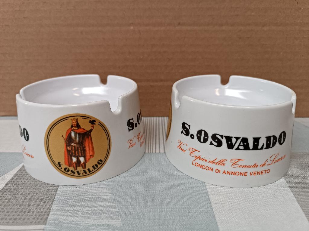 Asbak  Cendrier - S. Osvaldo - Wijn Wine Vino Vini - Venetie, Enlèvement ou Envoi, Comme neuf, Italie, Autres types