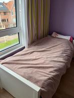 lit bopita avec tiroir une place bois blanc, Maison & Meubles, Chambre à coucher | Lits, 90 cm, Enlèvement, 200 cm, Une personne