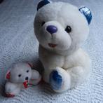 2 witte beren knuffels, Ophalen of Verzenden, Zo goed als nieuw