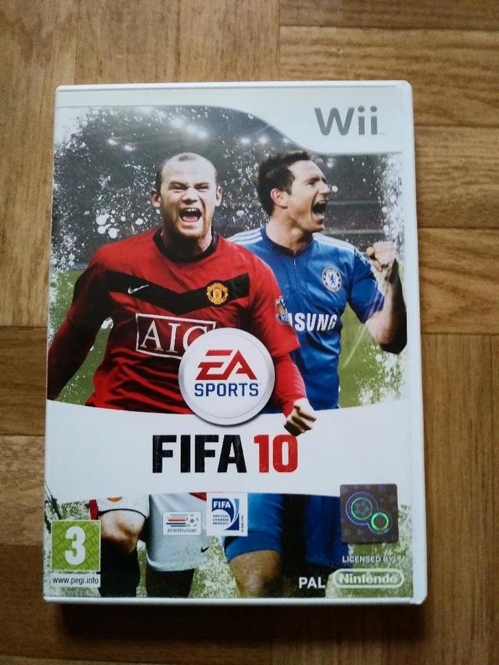 Jeu de football FIFA 10 pour Wii ou Wii U, Consoles de jeu & Jeux vidéo, Jeux | Nintendo Wii, Comme neuf, Sport, 3 joueurs ou plus