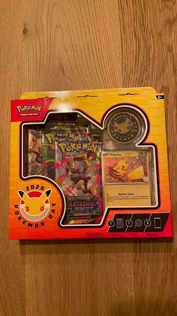 Pokémon TCG - Pokémon day 2026, Ophalen, Nieuw, Overige typen